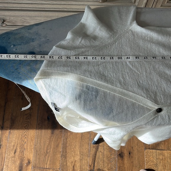 Cream Talbots cardigan - Picture 5 of 6